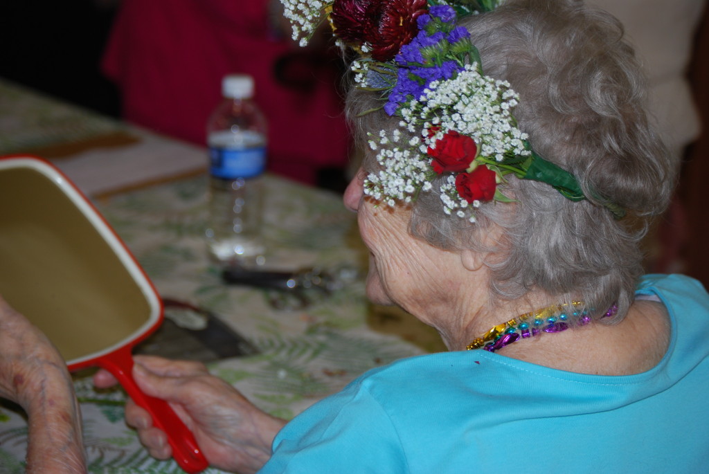 Kentucky Derby Floral Crowns therapeutic horticulture eatbreathegarden